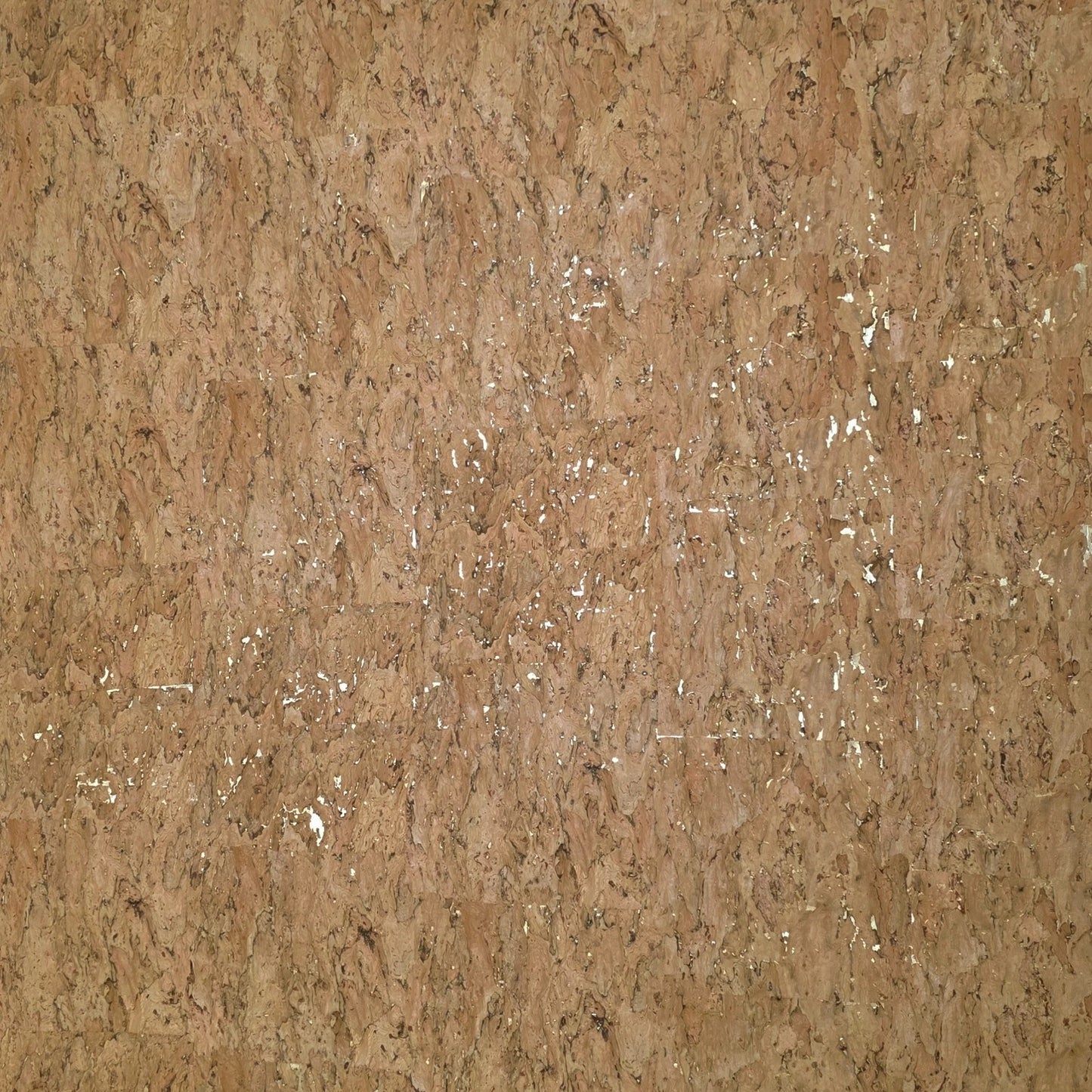 WM021KCG Real Natural cork organic sand brown gold metallic foil textured eco Wallpaper
