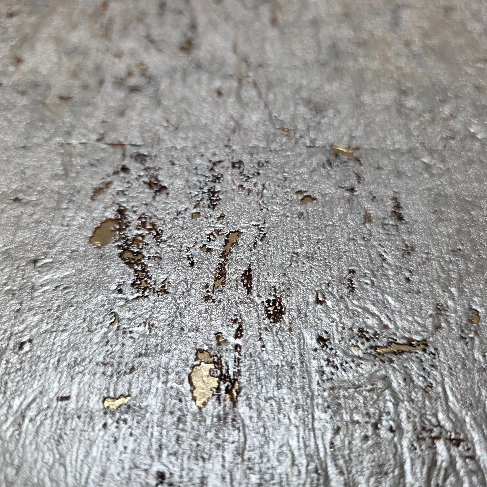 WM024KCG Real Natural cork rose cream pearl silver gold metallic foil textured Wallpaper