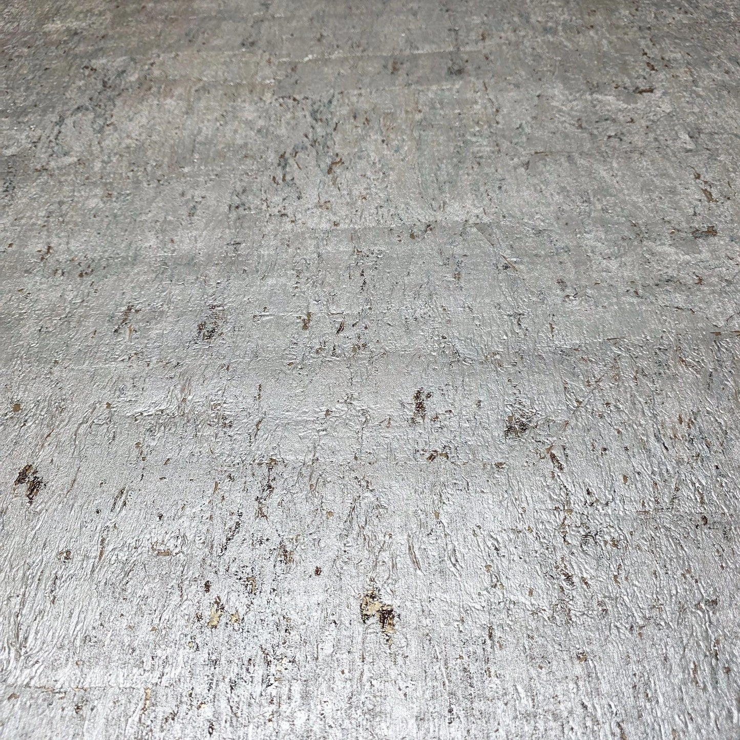 WM024KCG Real Natural cork rose cream pearl silver gold metallic foil textured Wallpaper