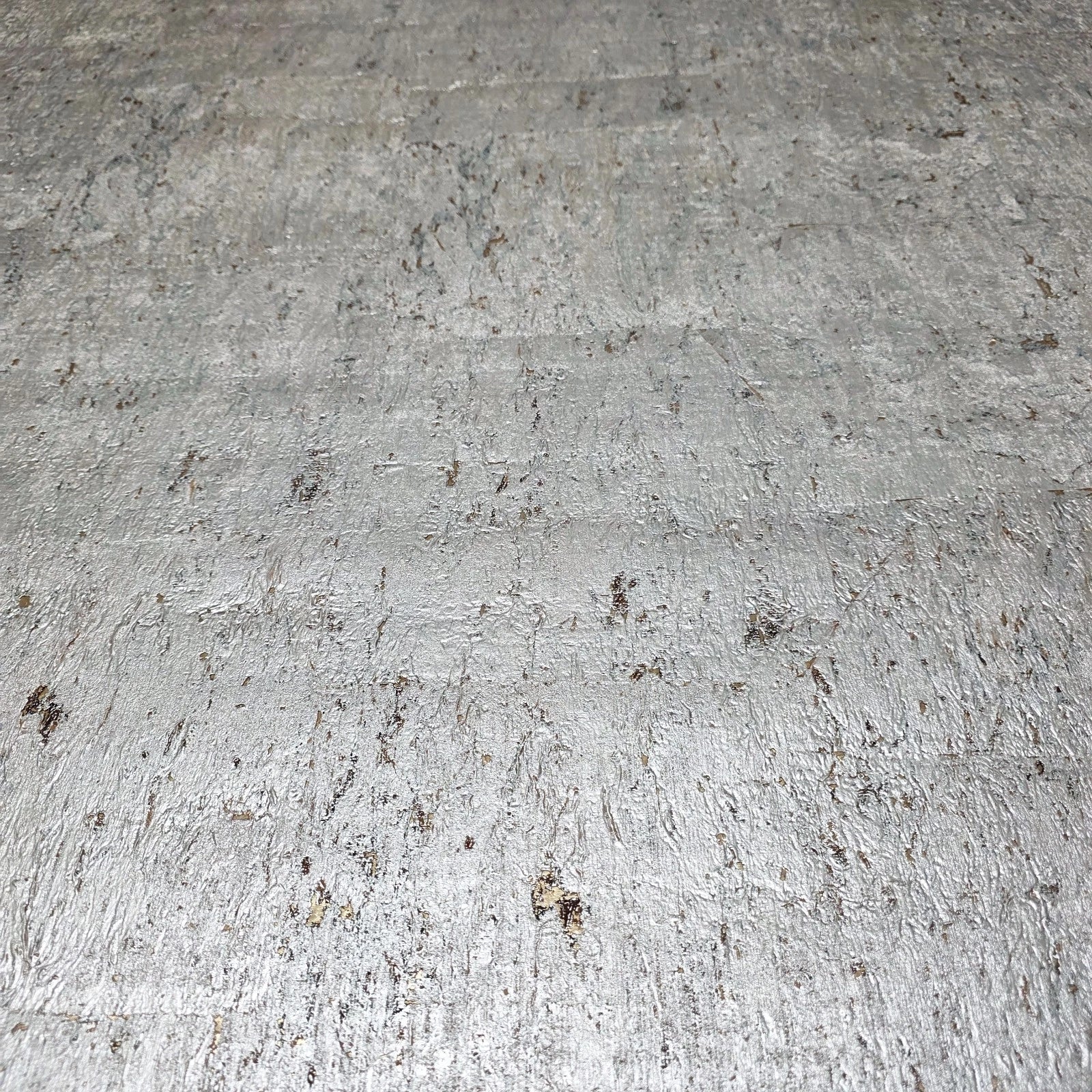 WM024KCG Real Natural cork rose cream pearl silver gold metallic foil textured Wallpaper