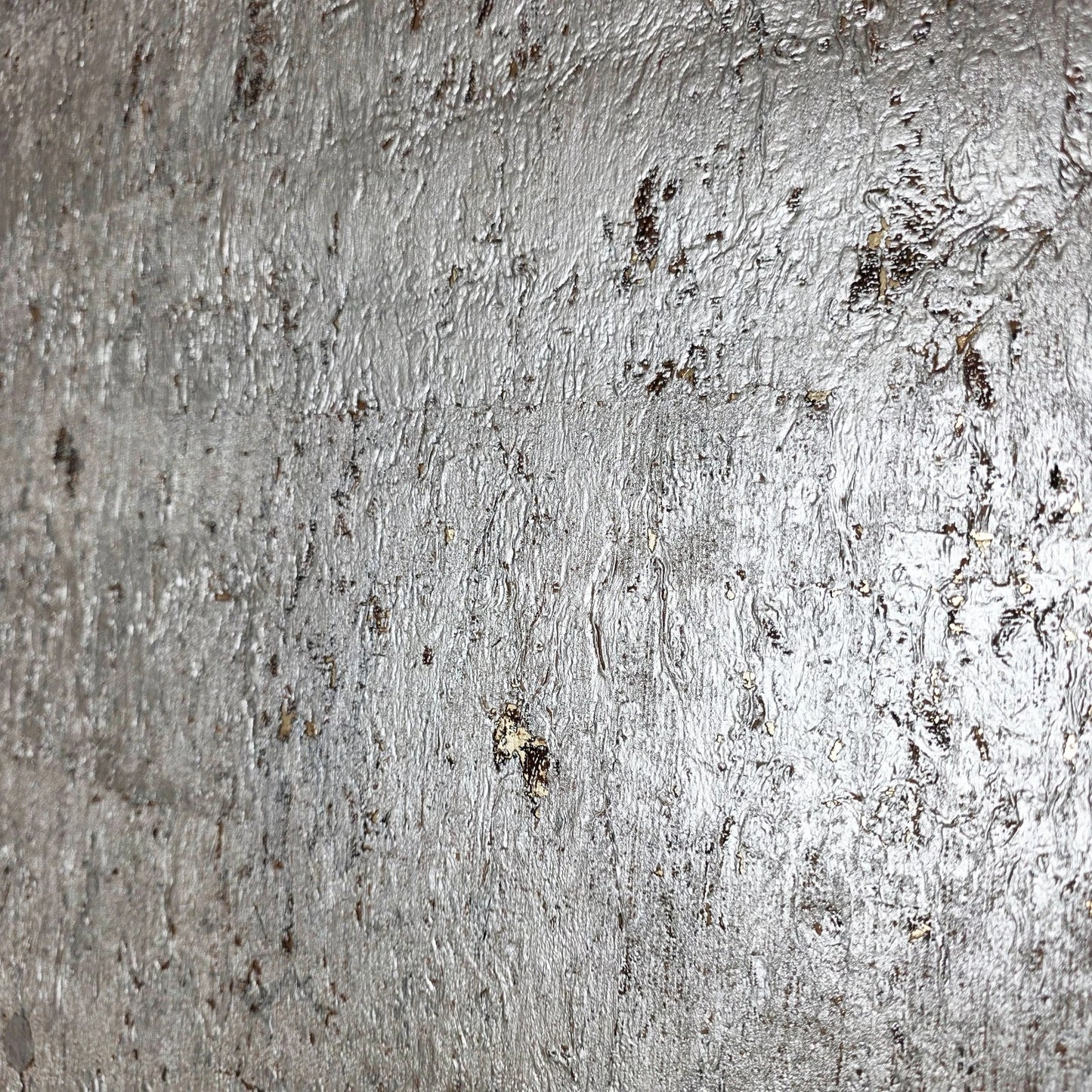 WM024KCG Real Natural cork rose cream pearl silver gold metallic foil textured Wallpaper