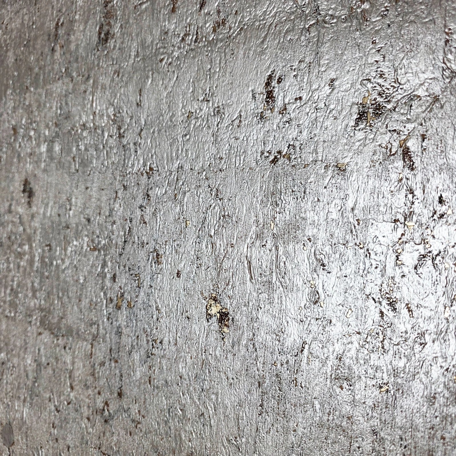 WM024KCG Real Natural cork rose cream pearl silver gold metallic foil textured Wallpaper