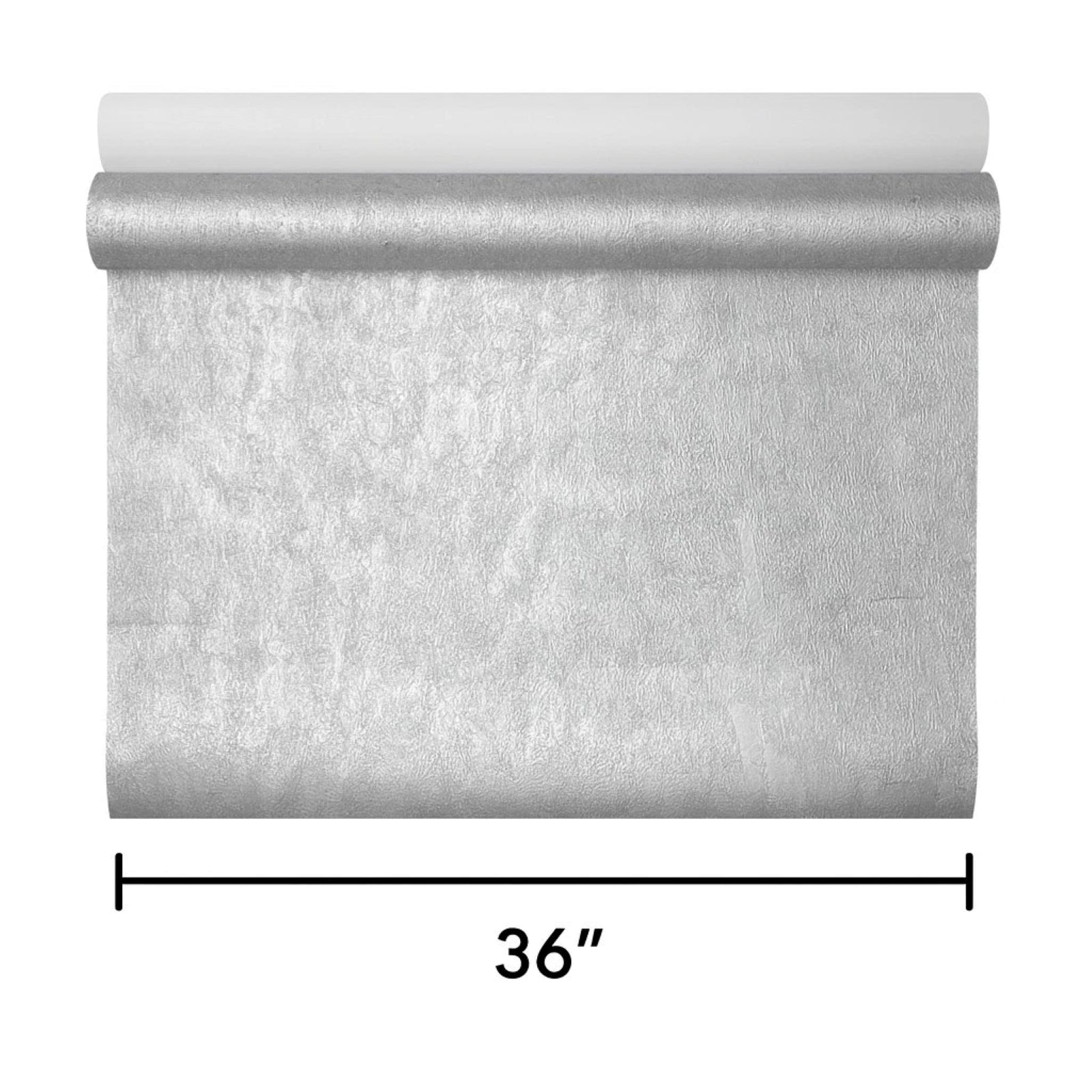 WM025KCS Real Natural cork silver on metallic foil textured Wallpaper modern wallcovering