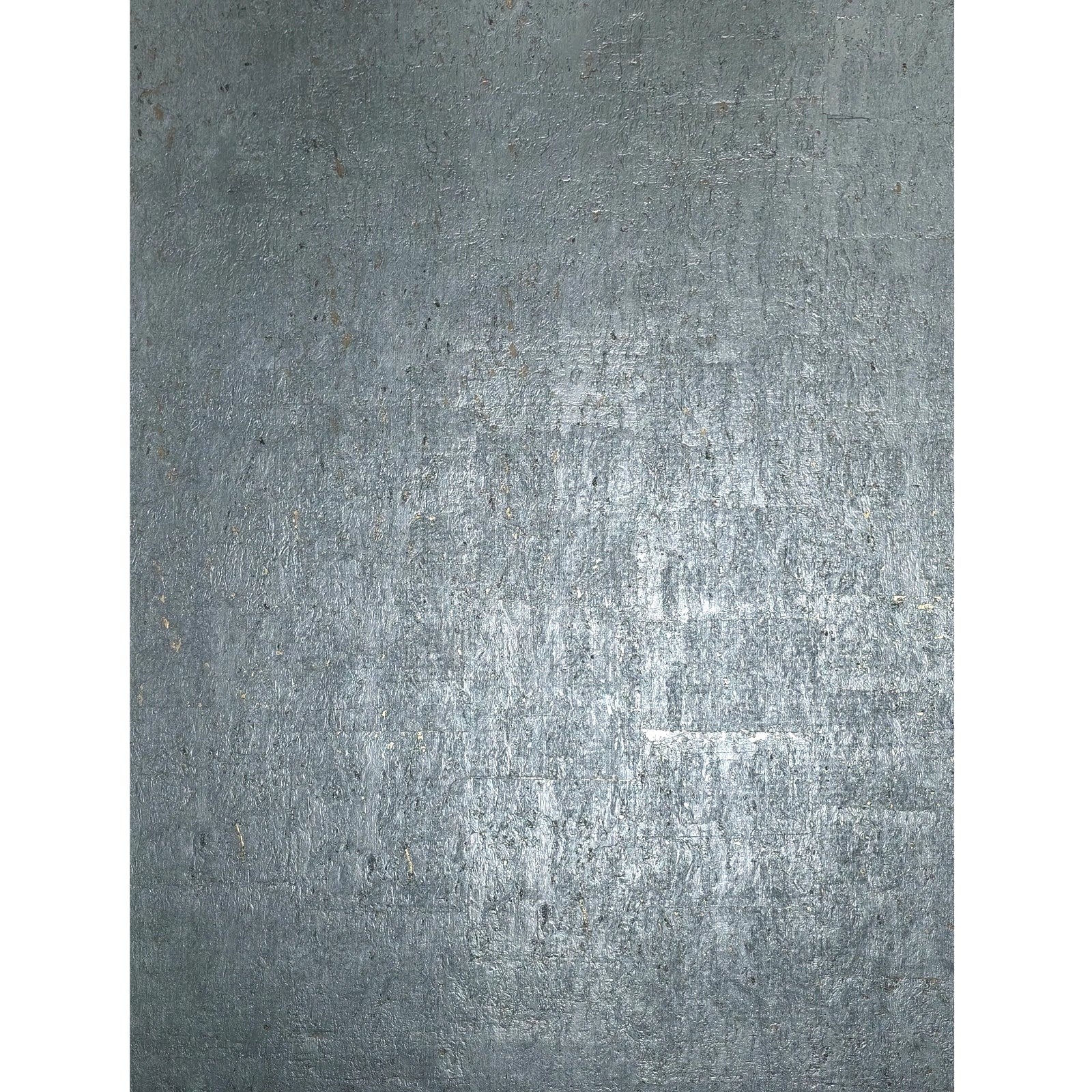 WM029KCG Real Natural cork wallcovering gray silver gold metallic foil textured Wallpaper