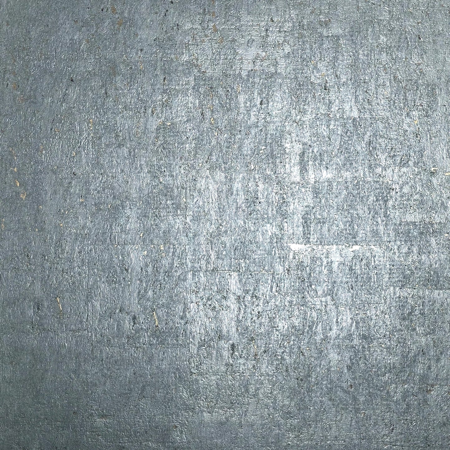 WM029KCG Real Natural cork wallcovering gray silver gold metallic foil textured Wallpaper