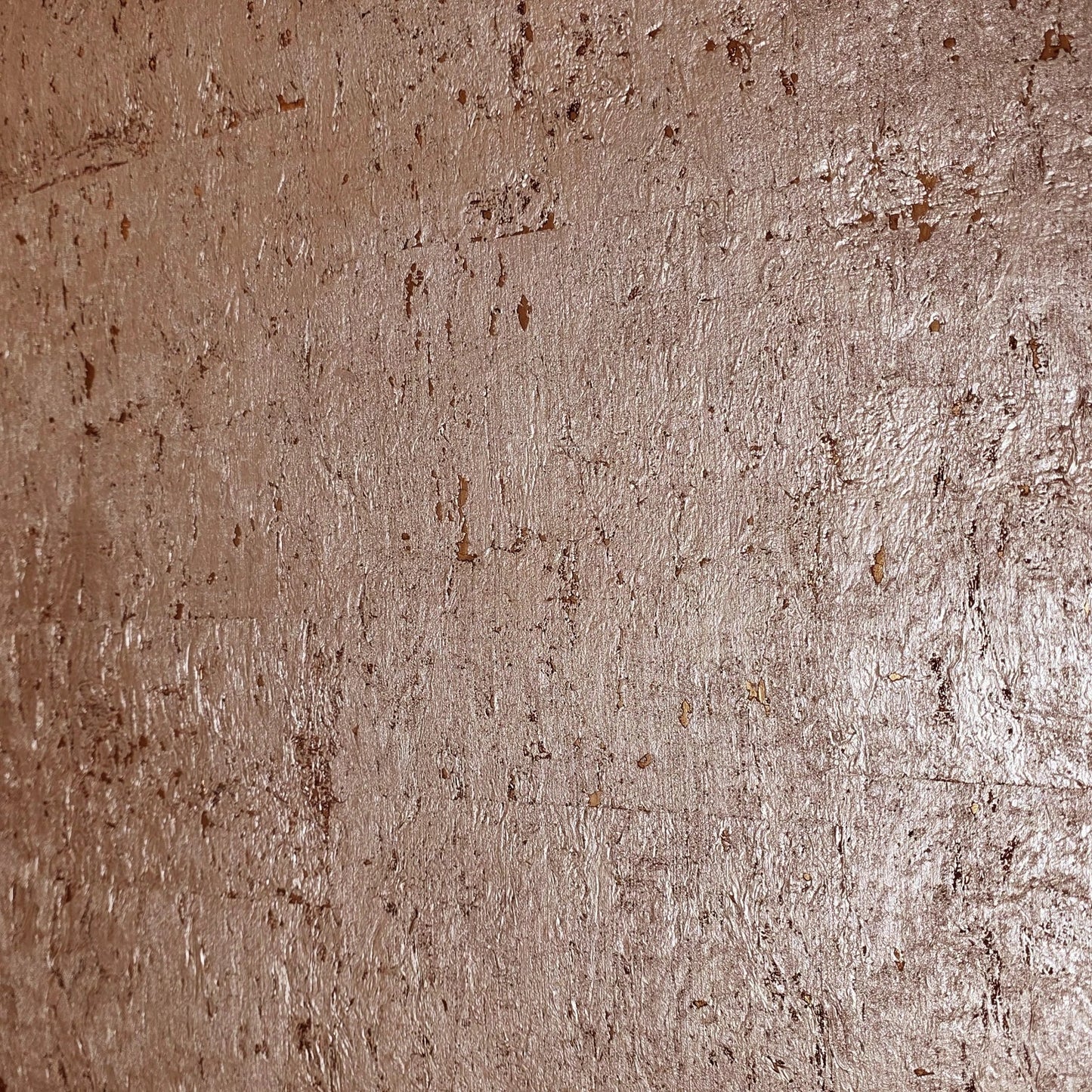 WM032KCG Real Natural cork organic rose gold cream metallic textured modern eco Wallpaper