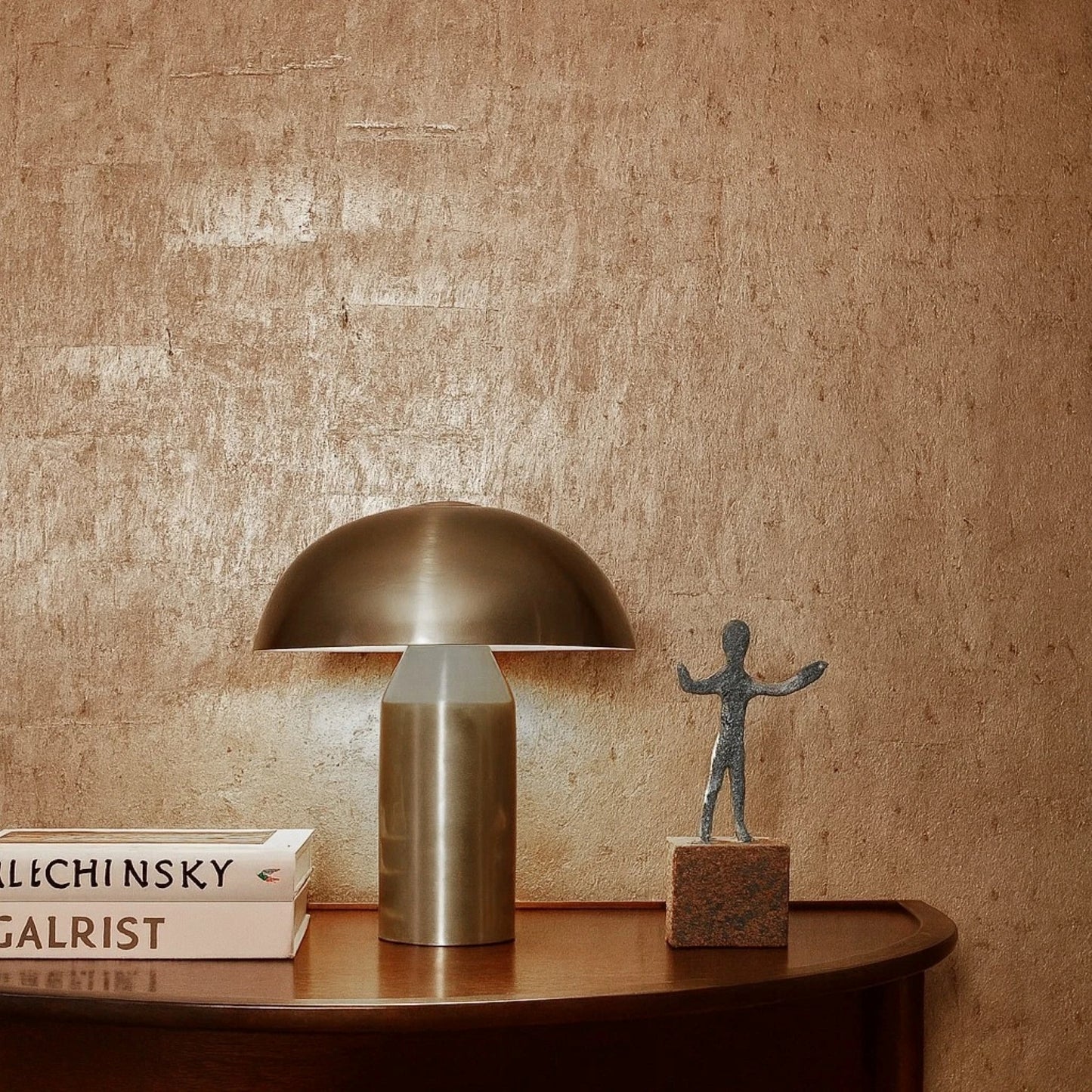 WM032KCG Real Natural cork organic rose gold cream metallic textured modern eco Wallpaper