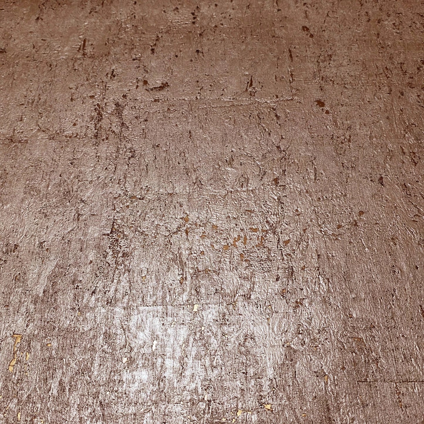 WM032KCG Real Natural cork organic rose gold cream metallic textured modern eco Wallpaper