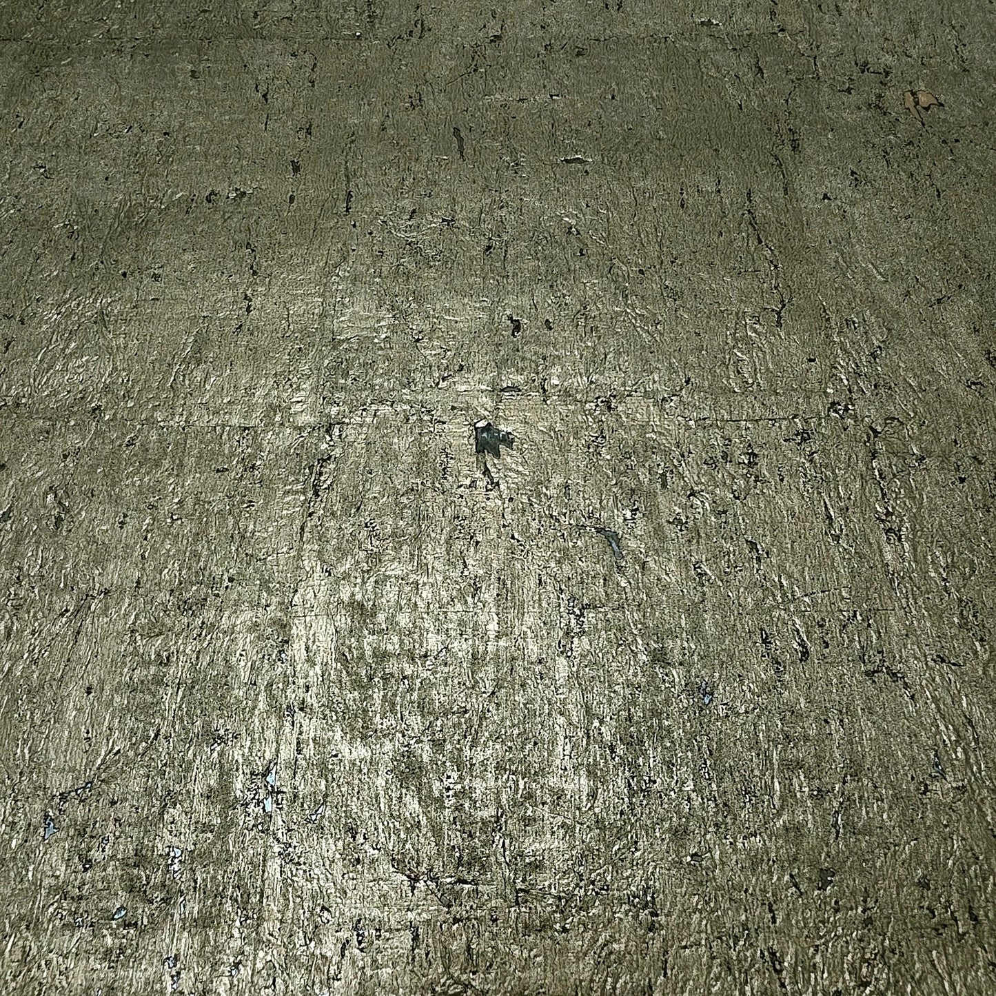 WM034KCG Real Natural cork organic Brass metallic black textured contemporary Wallpaper