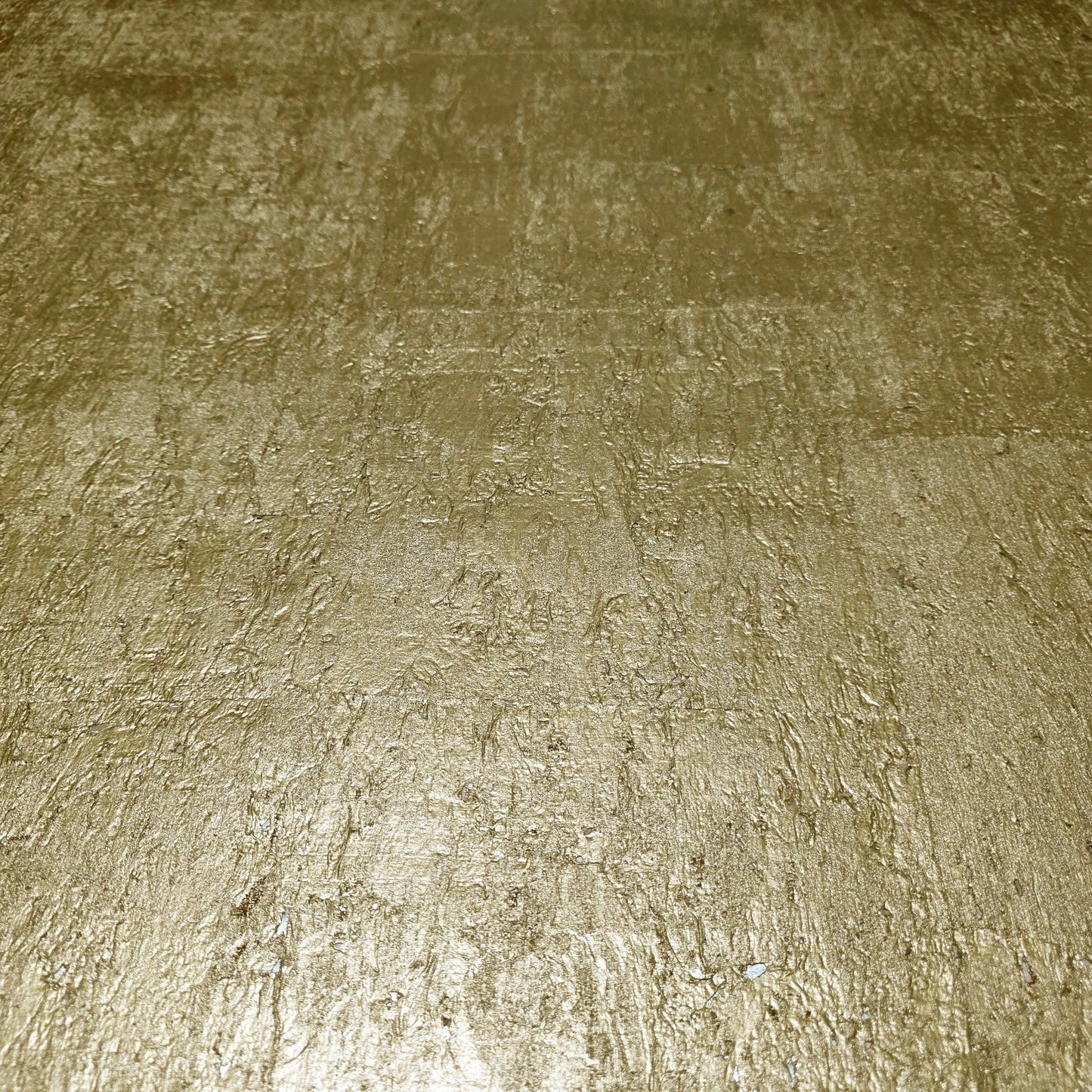 WM036KCG Real Natural cork organic gold metallic foil textured modern eco Wallpaper rolls