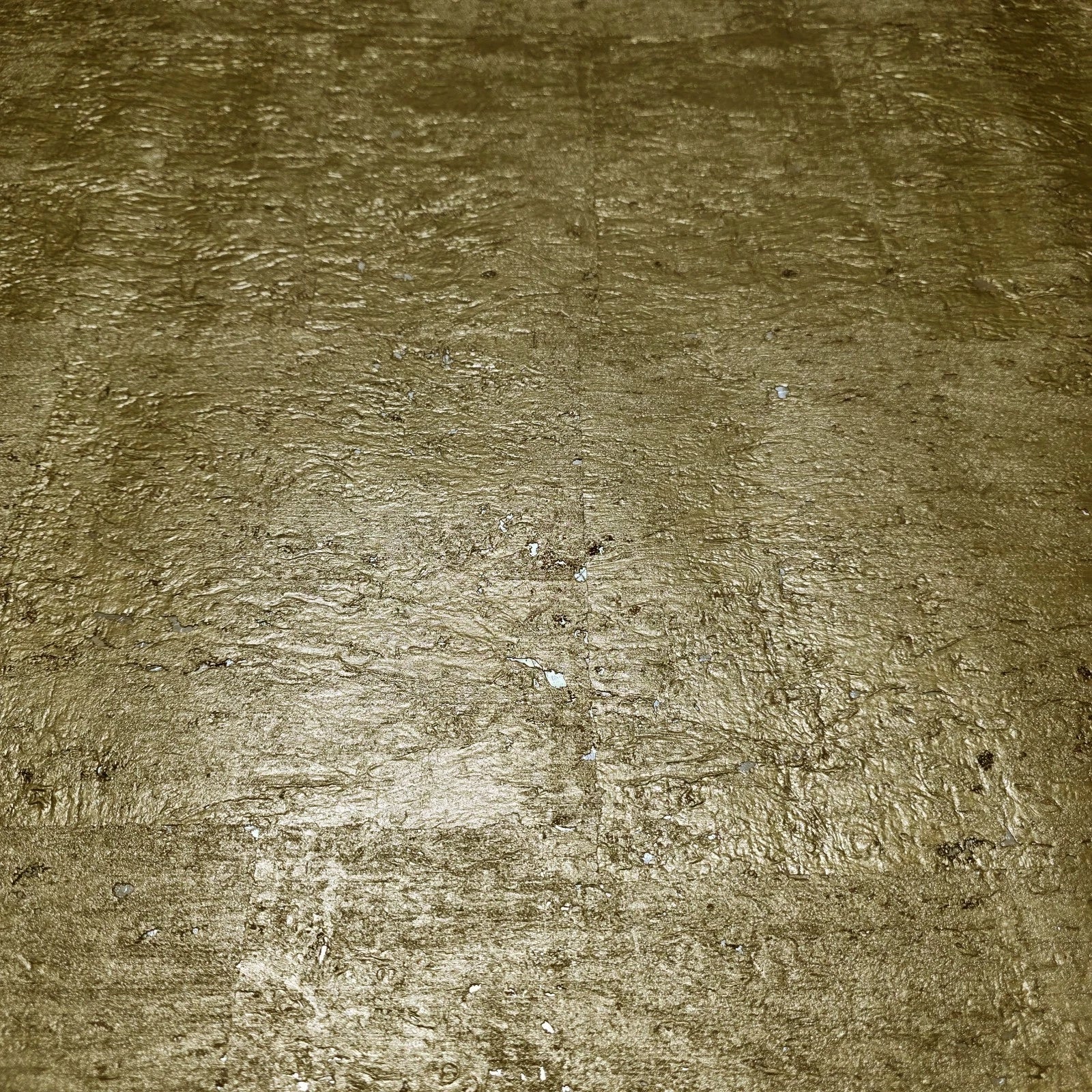 WM036KCG Real Natural cork organic gold metallic foil textured modern eco Wallpaper rolls