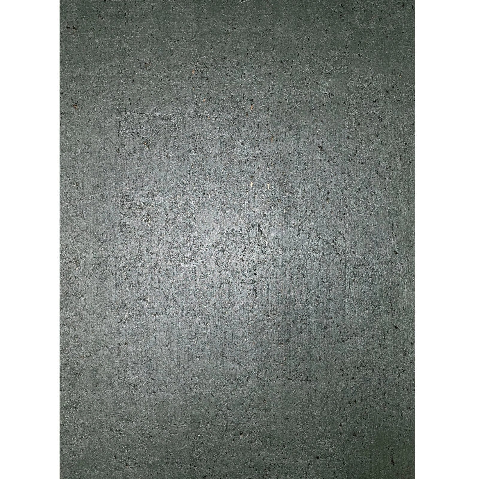 WM043KCG Real Natural cork ash light gray metallic brass gold foil textured eco Wallpaper