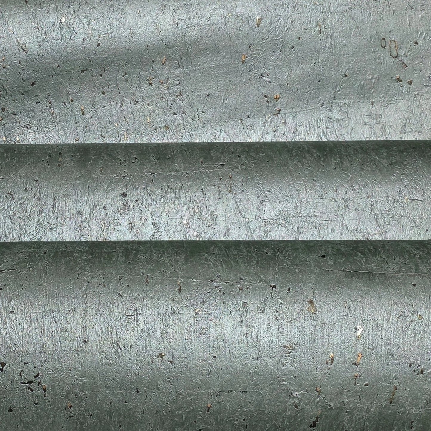 WM043KCG Real Natural cork ash light gray metallic brass gold foil textured eco Wallpaper