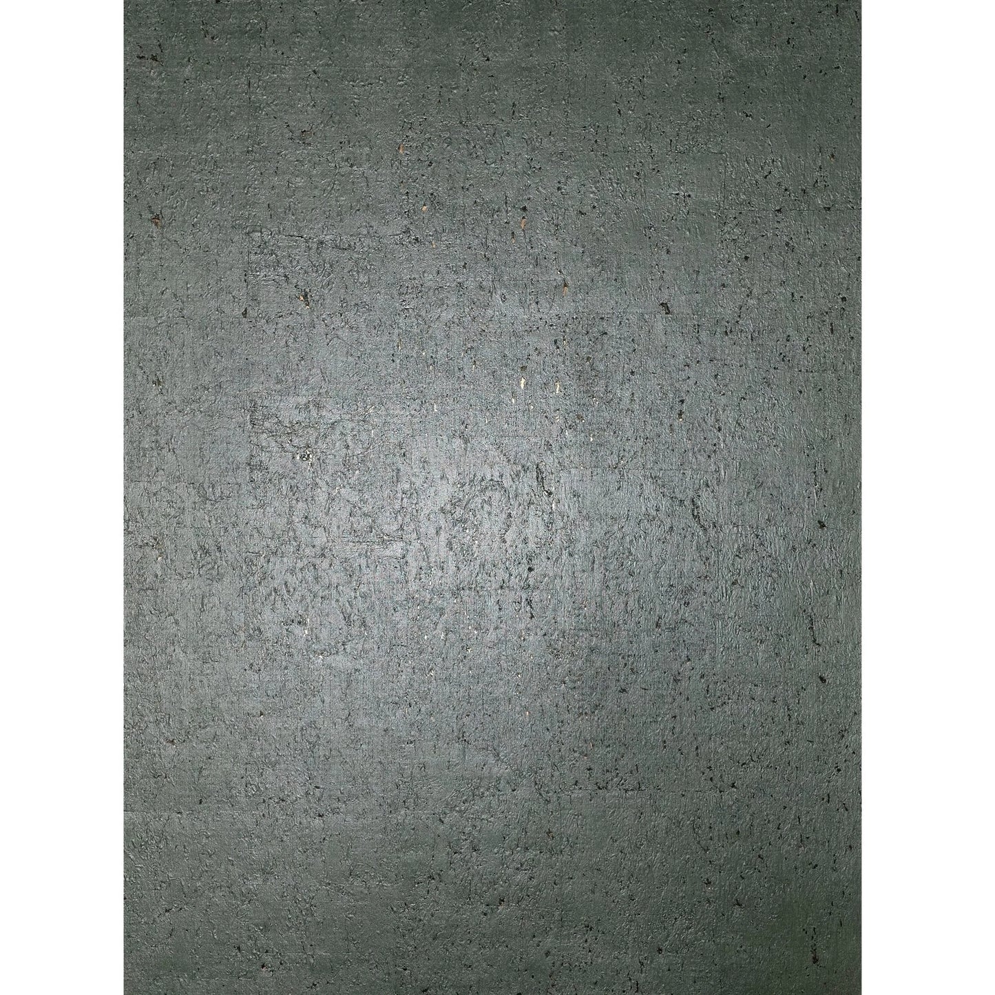 WM047KCG Real Natural cork moss green - gray metallic gold foil textured modern Wallpaper