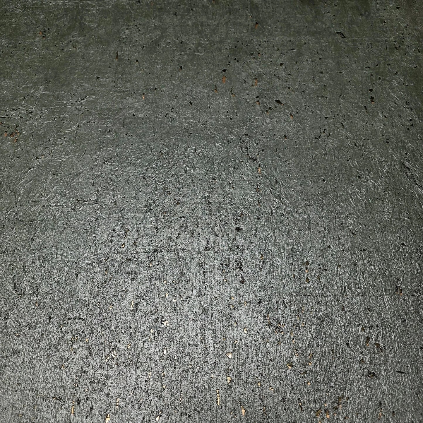 WM047KCG Real Natural cork moss green - gray metallic gold foil textured modern Wallpaper