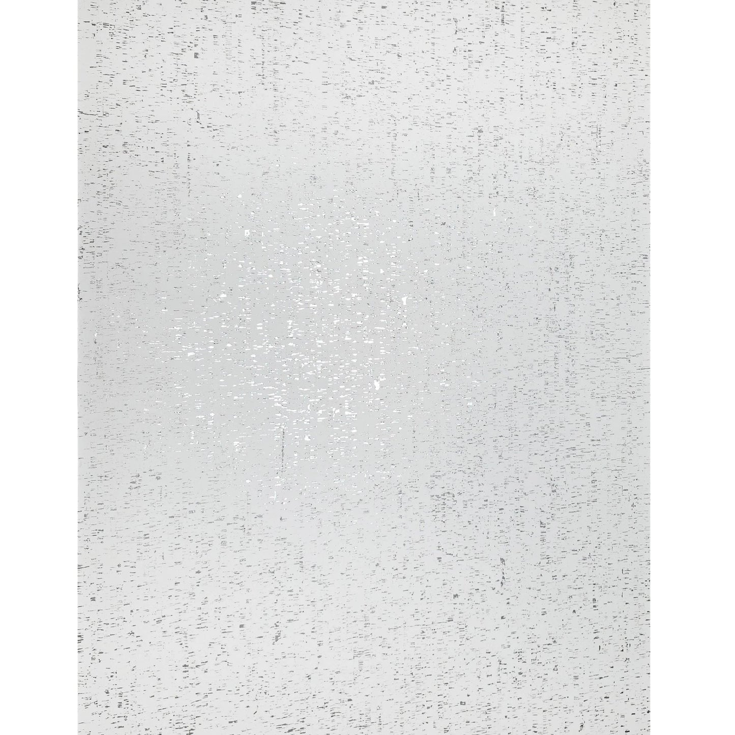 WM100001SMC Enhanced natural cork matte white silver metallic foil birch textured Wallpaper