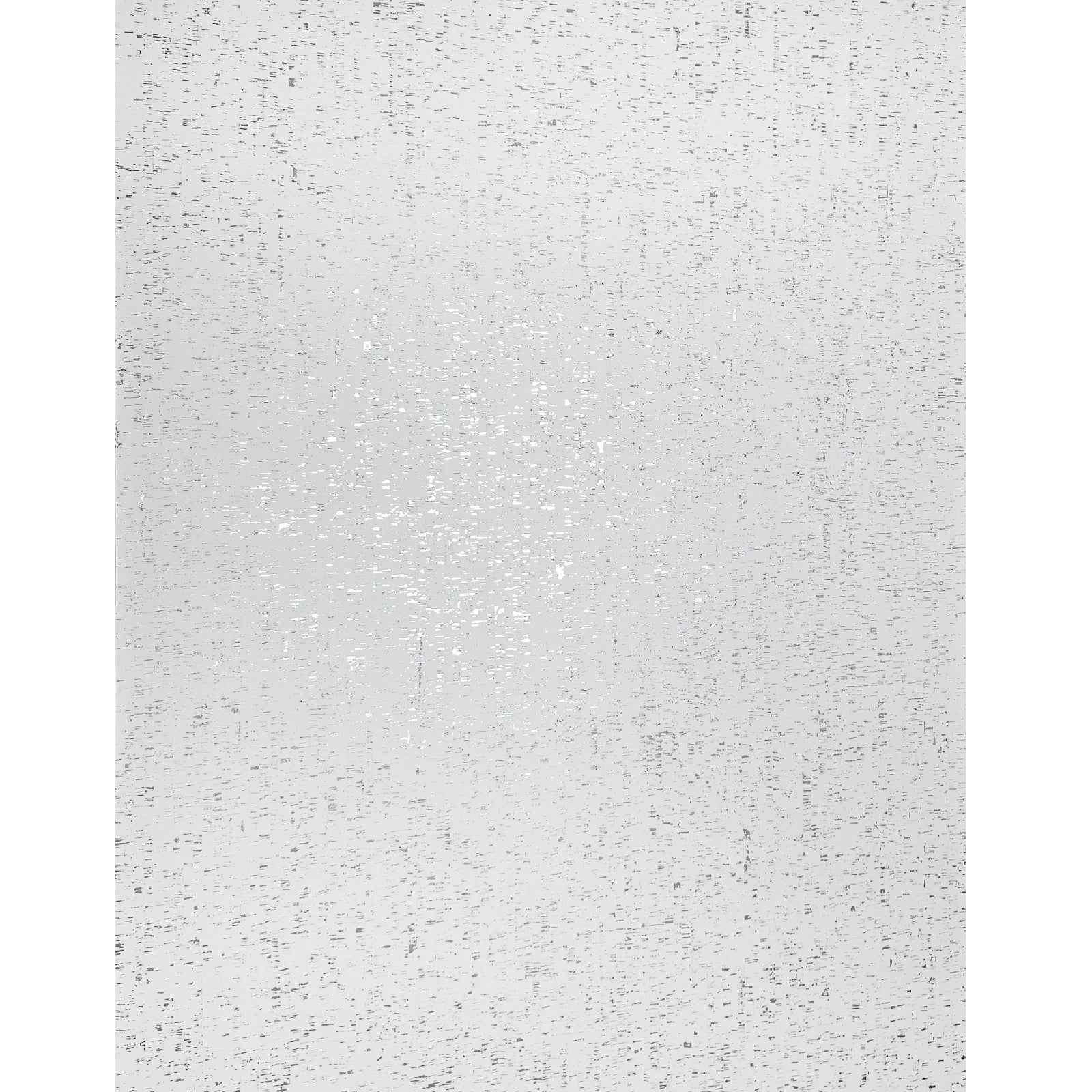 WM100001SMC Enhanced natural cork matte white silver metallic foil birch textured Wallpaper