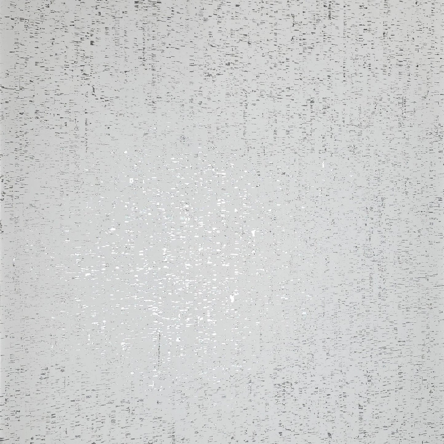 WM100001SMC Enhanced natural cork matte white silver metallic foil birch textured Wallpaper