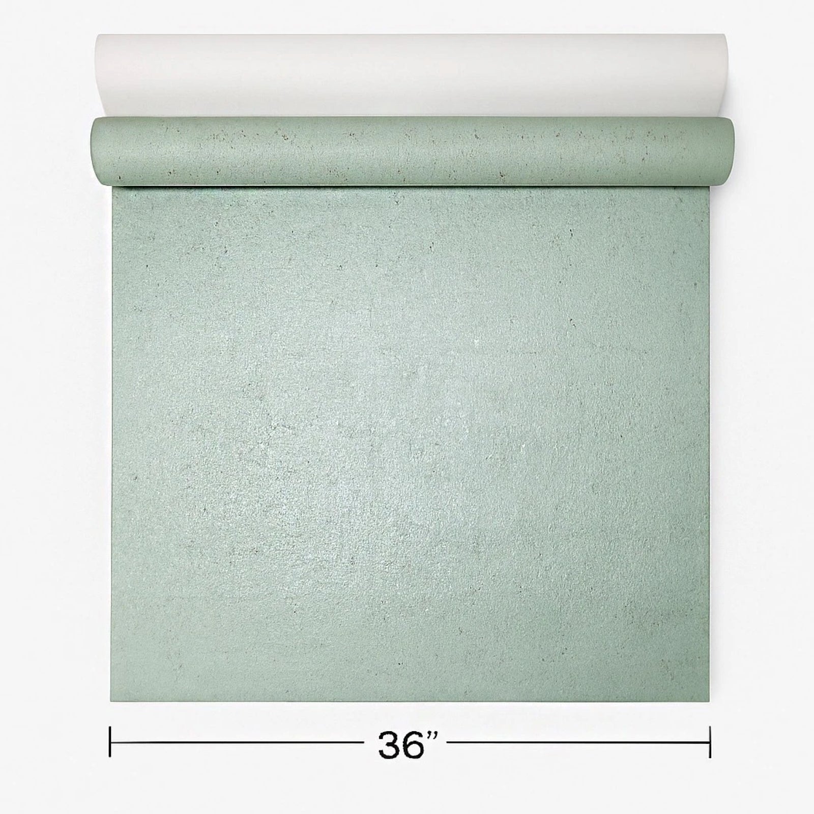 WM100601 Real natural cork Wallpaper mint green silver metallic textured eco wallcovering